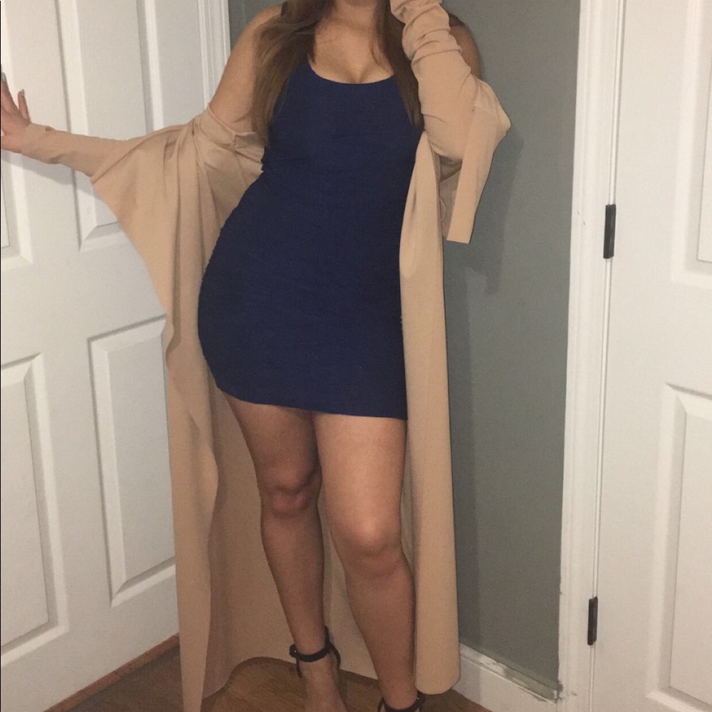 Navy blue dress